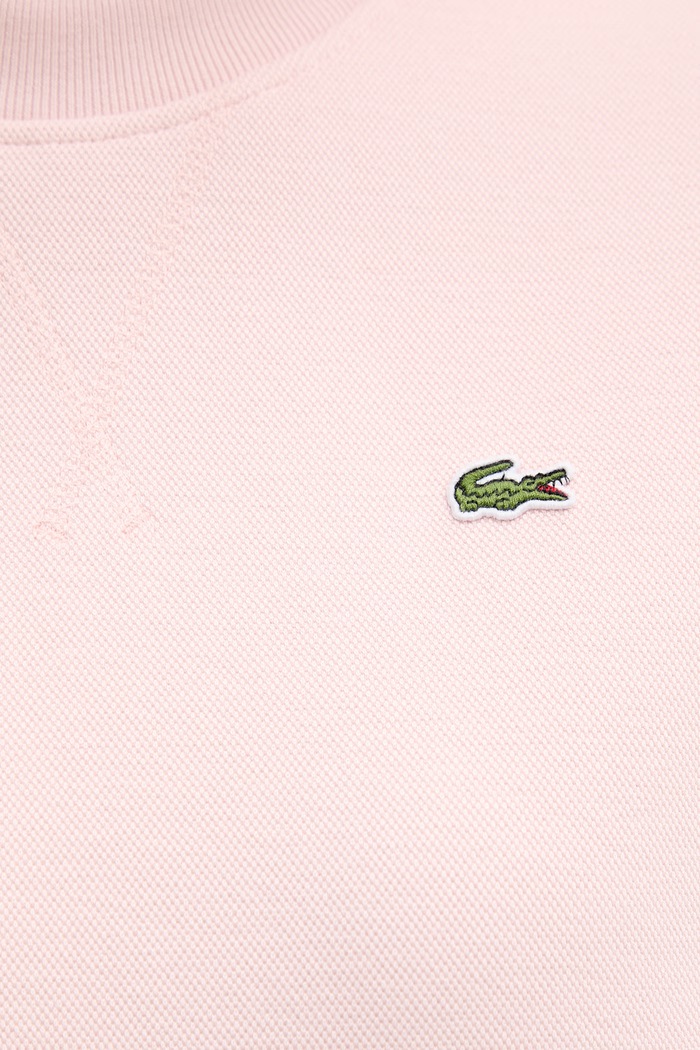 Lacoste sweatshirt with cotton Women's SF5245 pink