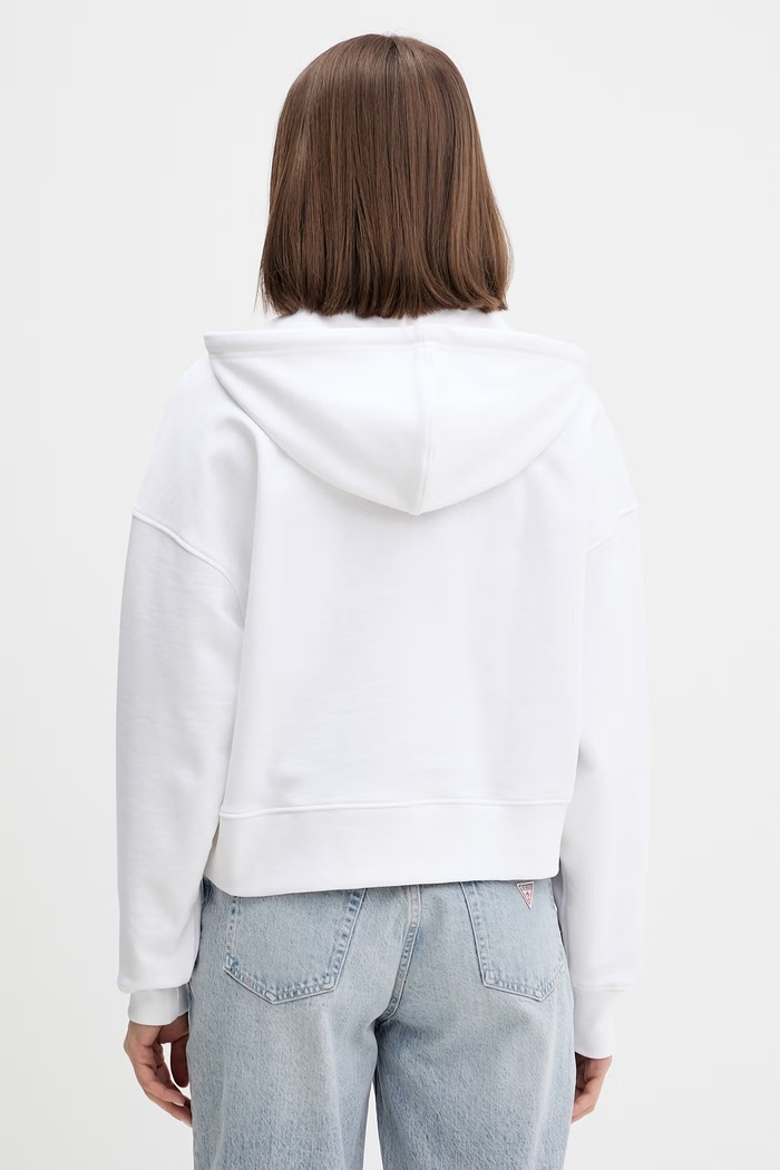 Oblečení Bavlněná mikina Guess Jeans W6RQ00.K68I4 bílá