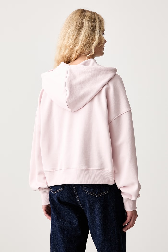 Odzież Guess Jeans bluza z kapturem damska bawełniana W6RQ00.K68I4 różowy