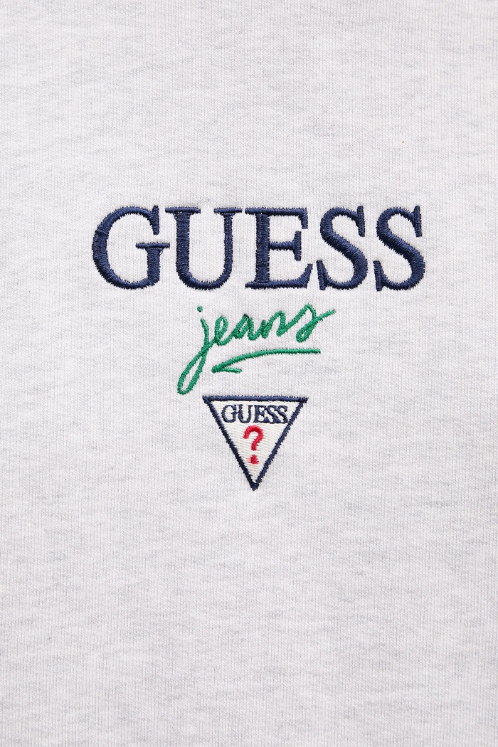 Guess Jeans pamut melegítőfelső W6RQ00.K68I4 szürke