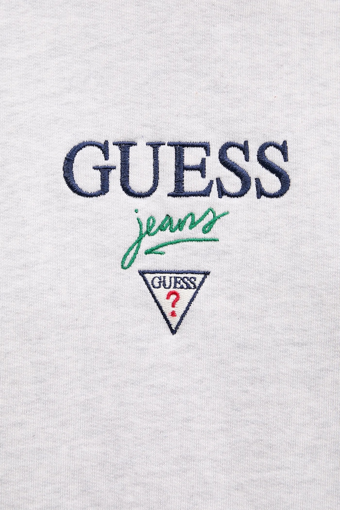 Guess Jeans pamut melegítőfelső W6RQ00.K68I4 szürke