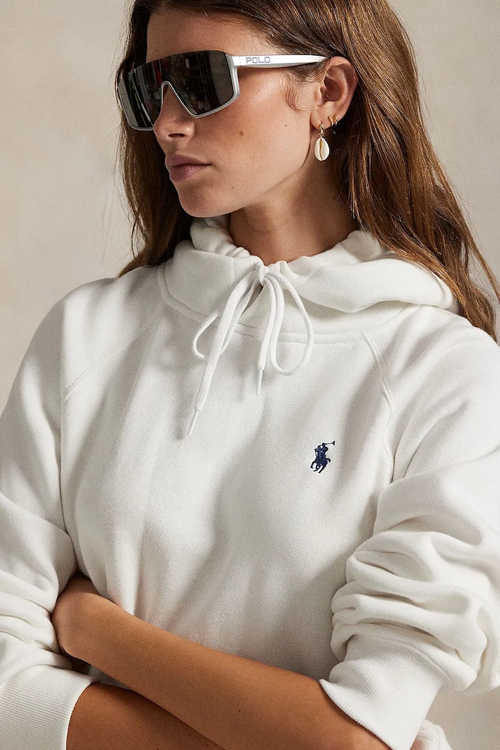 Dukserica Polo Ralph Lauren ARCTIC FLEECE bijela 211971698001