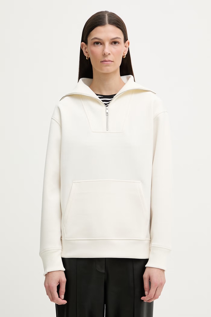 Calvin Klein mikina dámska béžová LV044F203G