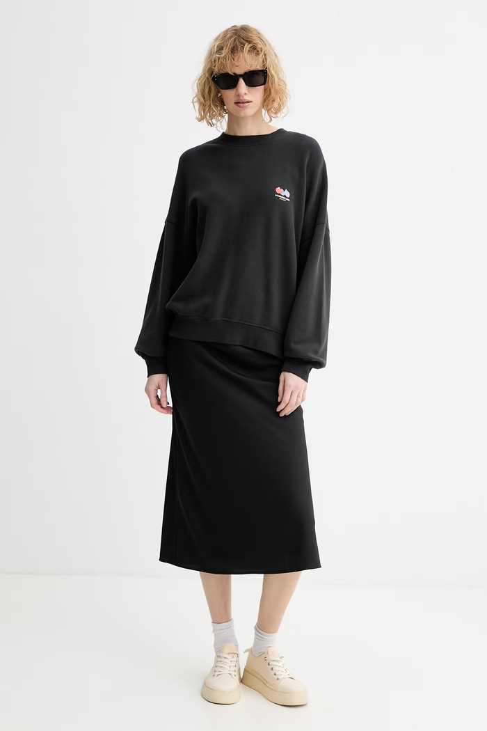 American Vintage bluză ATU03D negru SS26