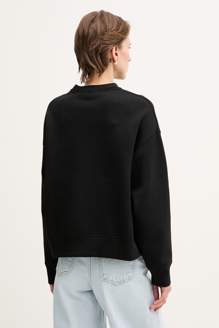 Îmbrăcăminte Lacoste hanorac de femei cu bumbac SF0046 negru