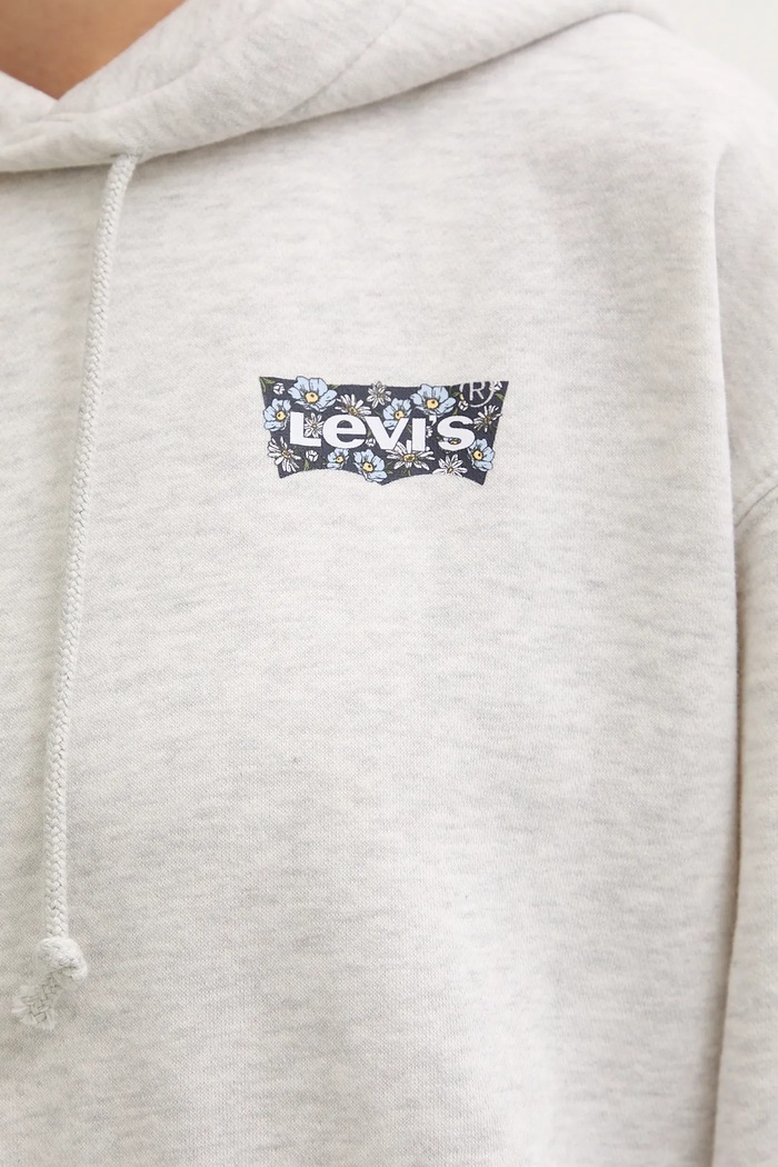 Μπλούζα Levi's GRAPHIC EVERYDAY γκρί A8801.0046