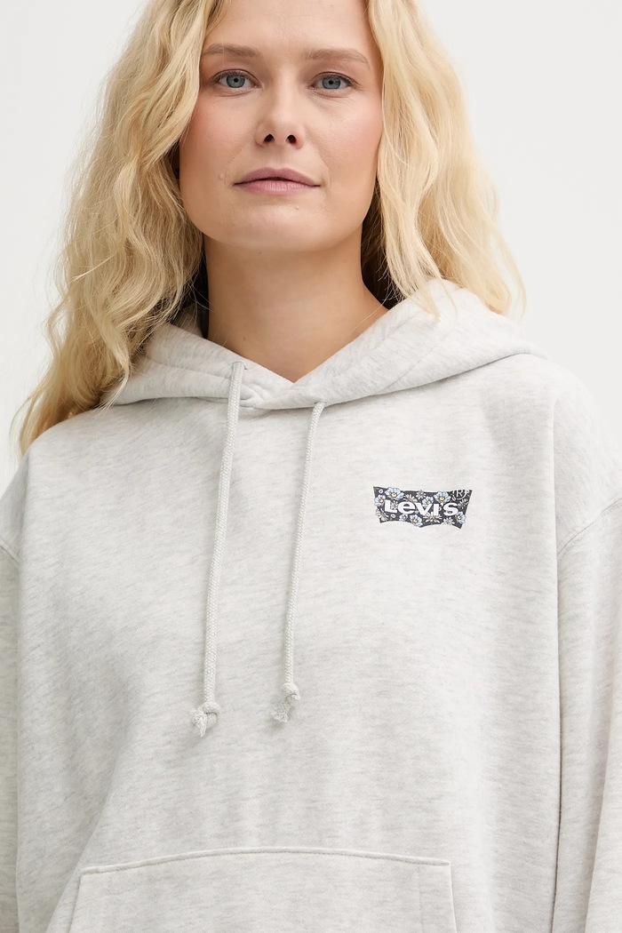 Μπλούζα Levi's GRAPHIC EVERYDAY A8801.0046 γκρί
