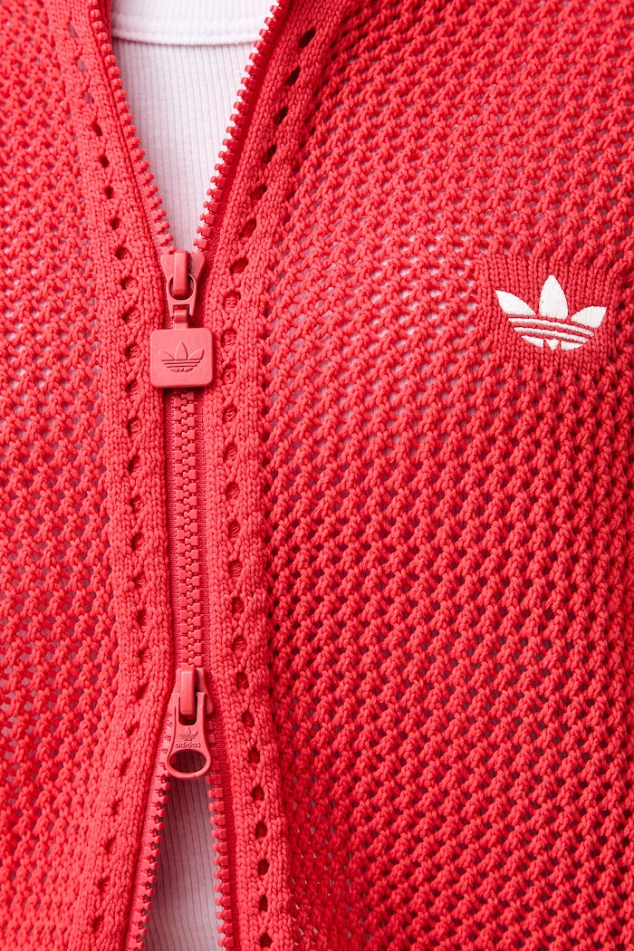 adidas Originals кофта на застёжке для женщин KC6495 красный