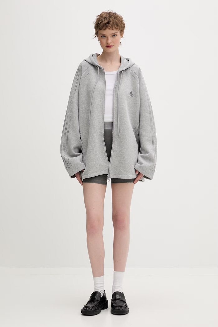 adidas Originals bluza rozpinana damska KD0497 szary SS26