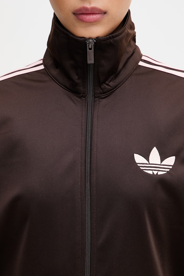 adidas Originals кофта, яка розстібається жіноча коричневий KD1331