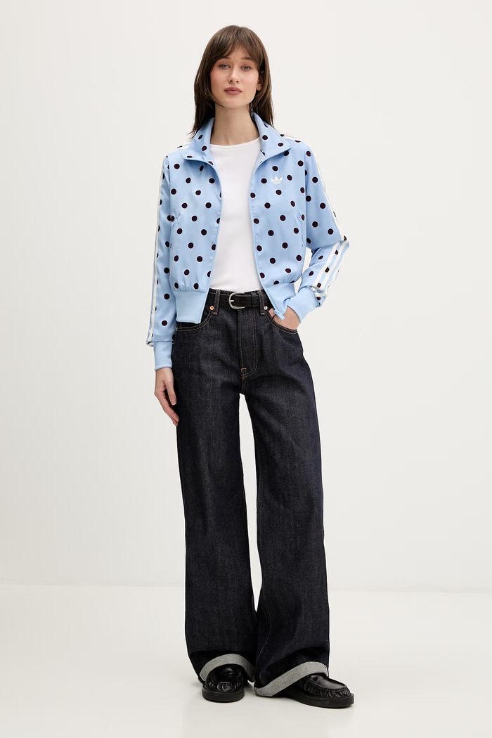 adidas Originals bluza damska KV1167 niebieski SS26