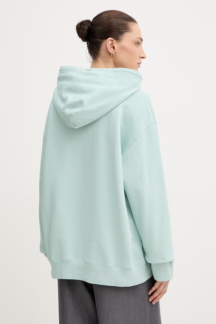 Odzież MM6 Maison Margiela bluza bawełniana S52GU0255.M25025.544 turkusowy