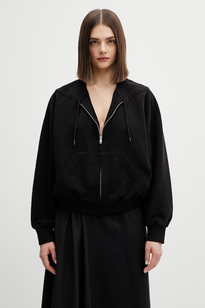 MM6 Maison Margiela cotton sweatshirt black S52HG0041.M25014.900