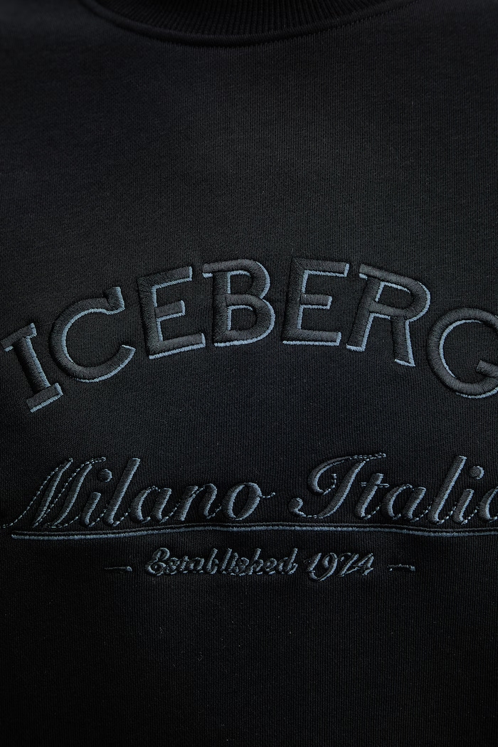 Iceberg bluza E041.6317. czarny