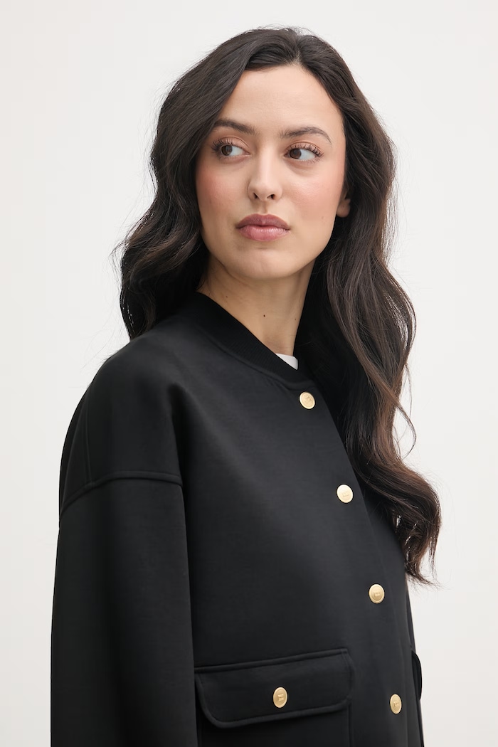 Tommy Hilfiger mikina na zips dámska čierna WW0WW48730