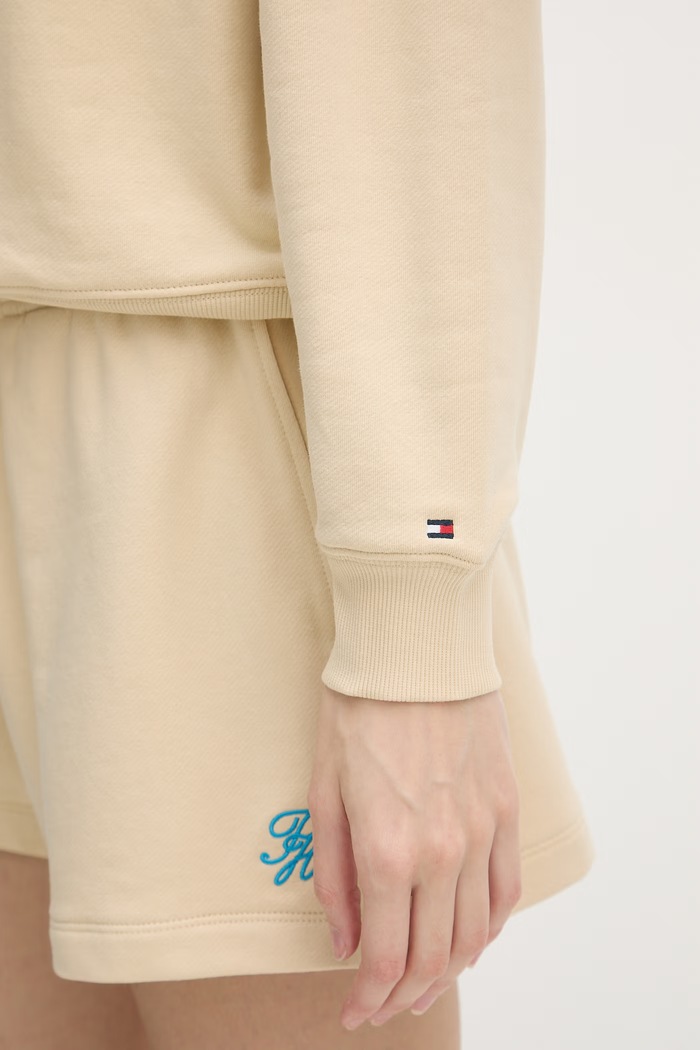 Tommy Hilfiger bluza damska WW0WW49258 beżowy