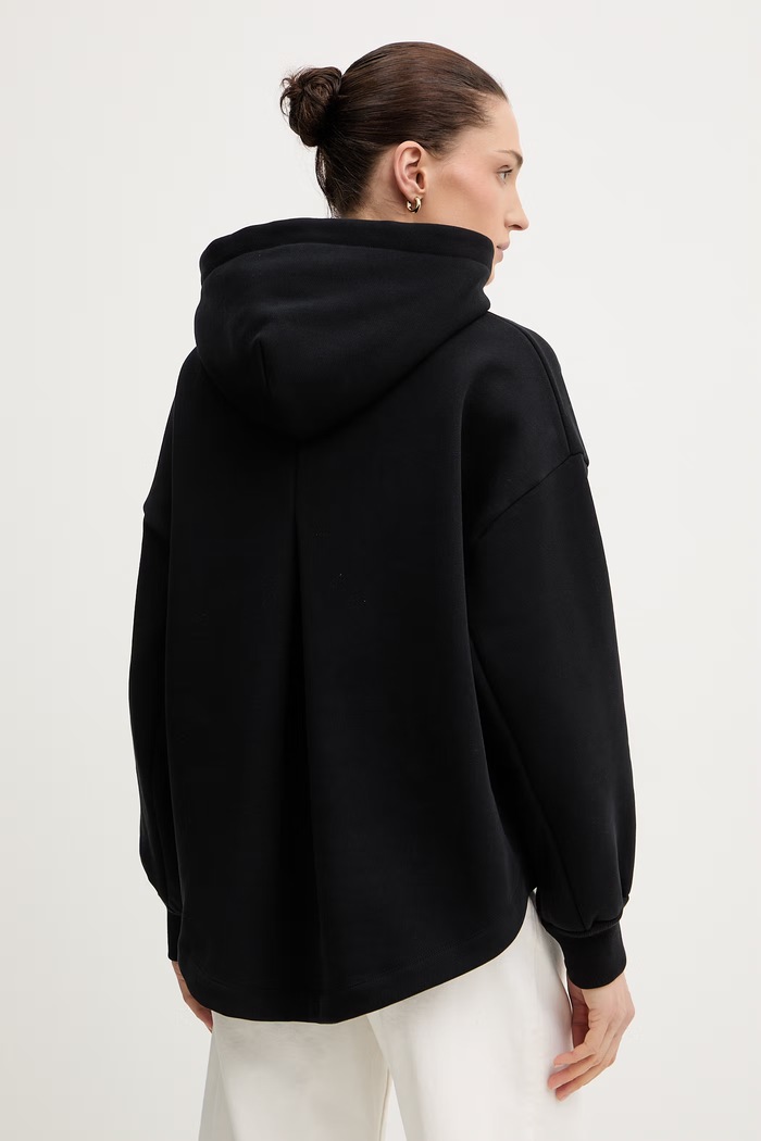 Ruházat AllSaints pamut melegítőfelső LOVERS W008JE fekete