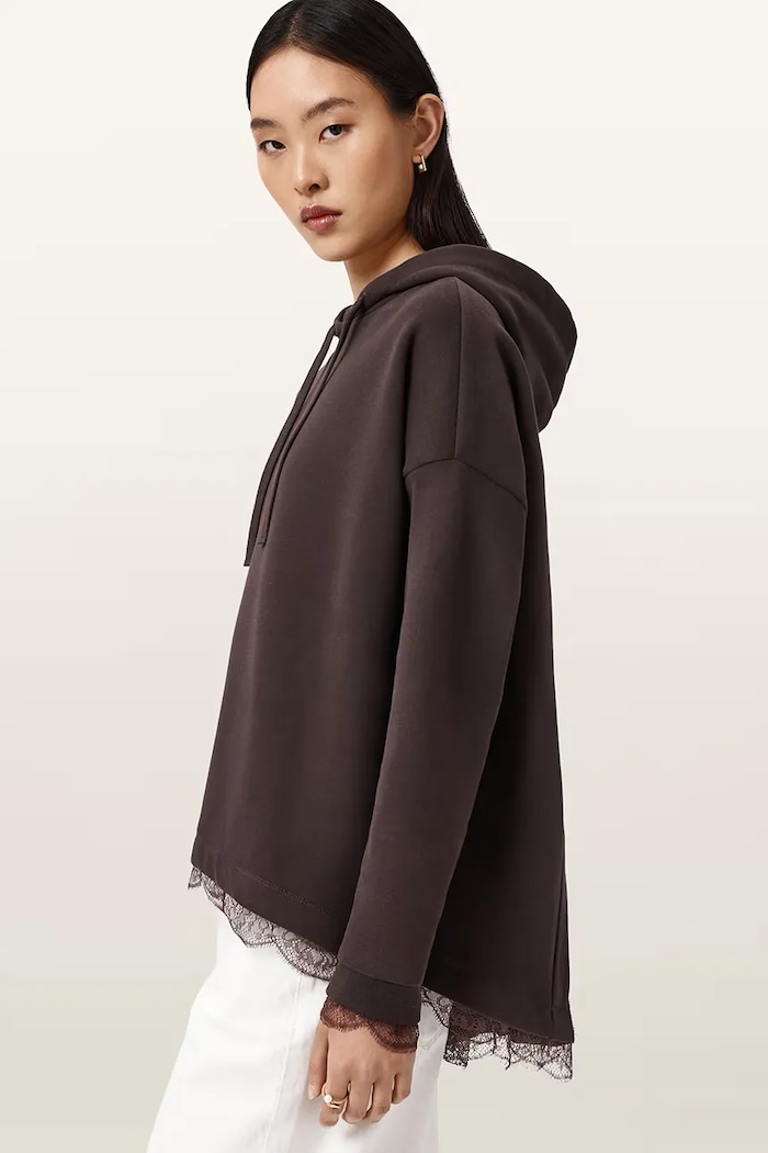 AllSaints felpa NIA marrone W027JE