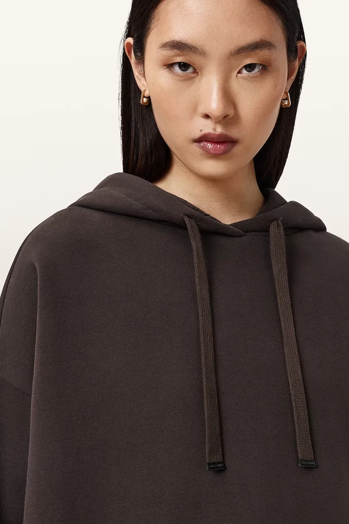 AllSaints felpa NIA W027JE marrone
