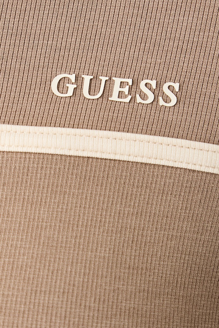 Guess dámska mikina na zips JASMINE V6GQ04.K2911 béžová