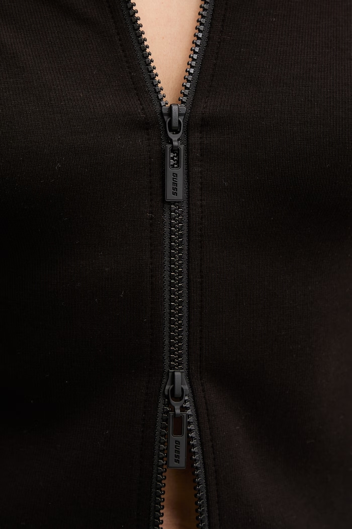 Guess hanorac cu fermoar pentru femei JASMINE V6GQ04.K2911