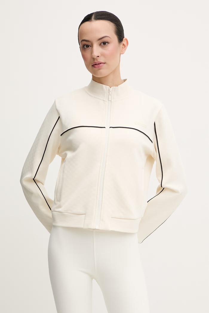 Guess bluza CLARA aplikacja beżowy V6GQ09.K3001