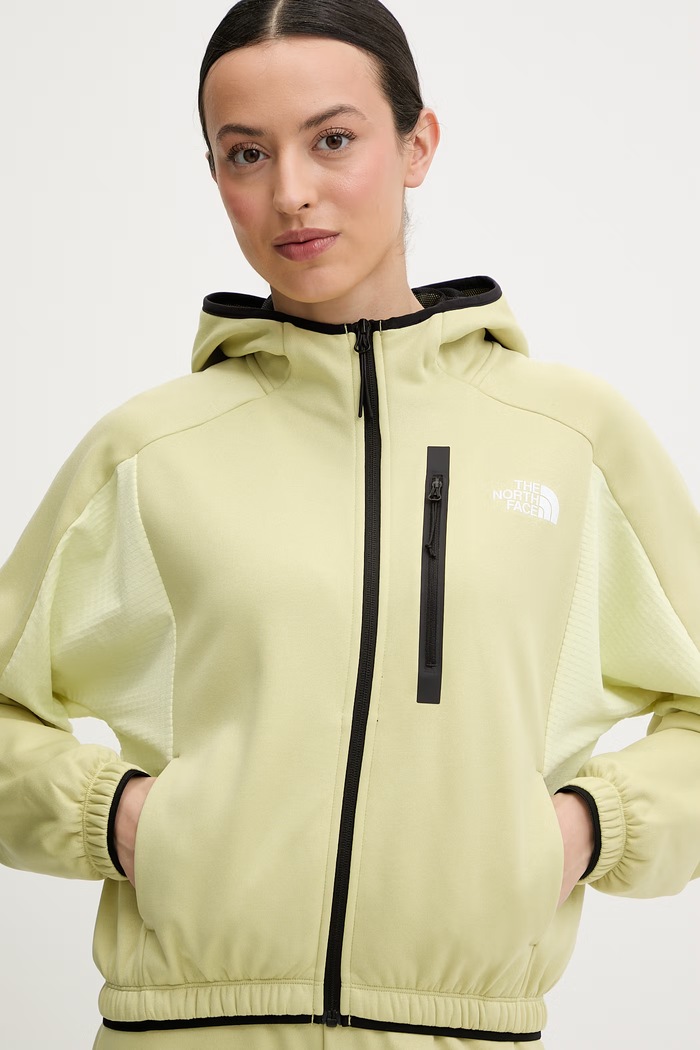 Mikina The North Face MOUNTAIN ATHLETICS žltá NF0A8DXXG731
