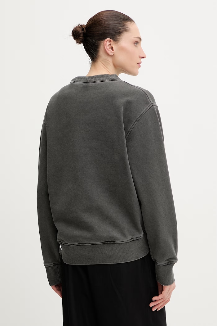 Ρούχα Βαμβακερή μπλούζα G-Star Washed relaxed r D28752.D969 γκρί