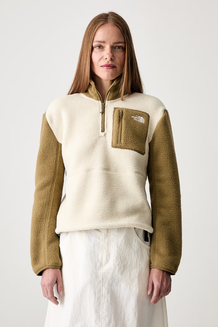 The North Face Yumiori mikina flísová dámska béžová NF0A8E89PHB1