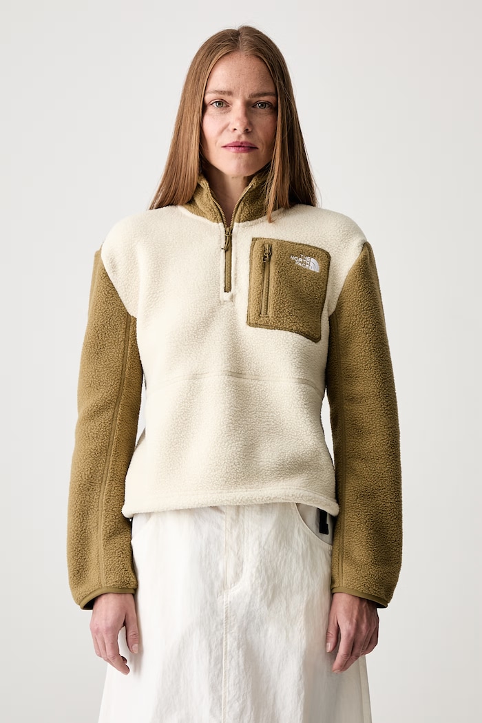 The North Face Yumiori mikina flísová dámska béžová NF0A8E89PHB1