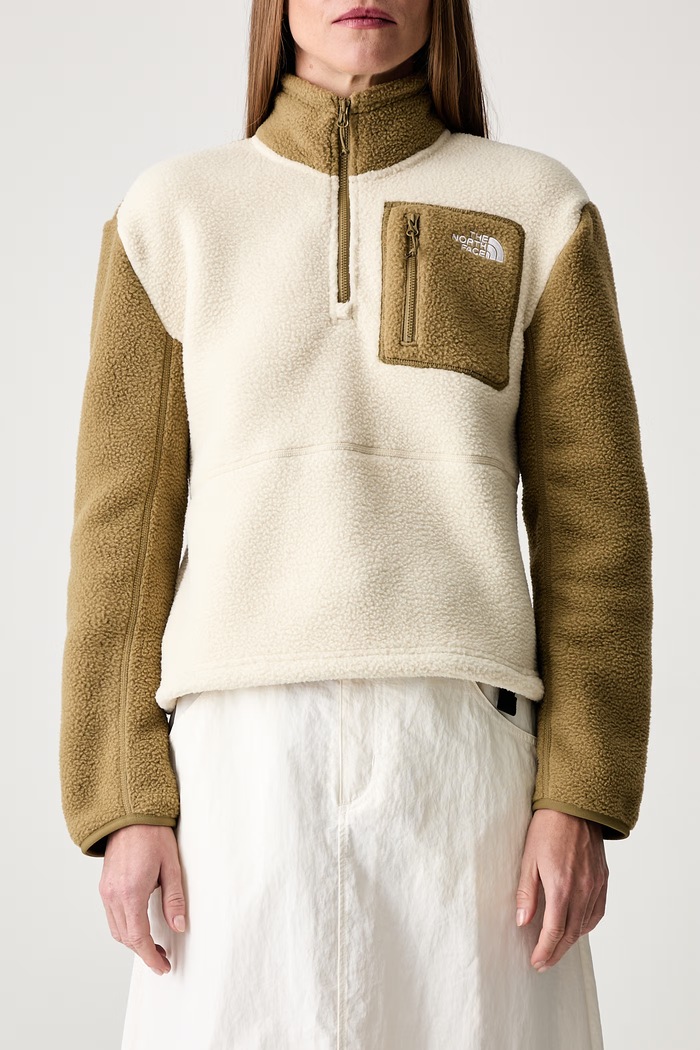 The North Face Yumiori mikina flísová dámska béžová NF0A8E89PHB1