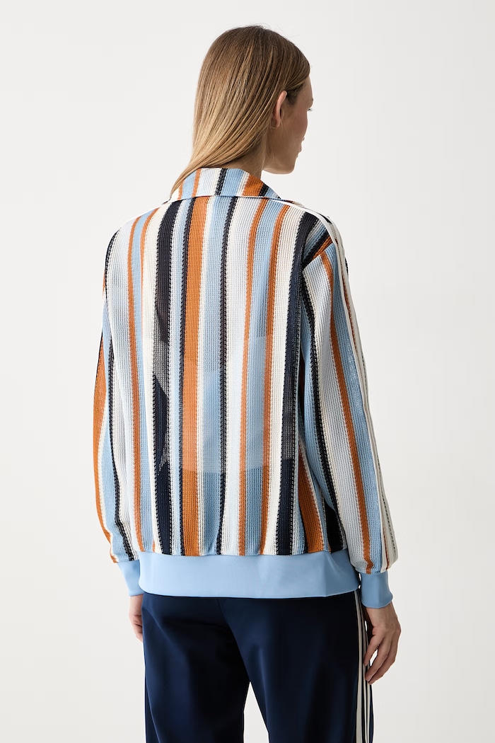 Odzież adidas Originals bluza rozpinana damska KX9473 niebieski