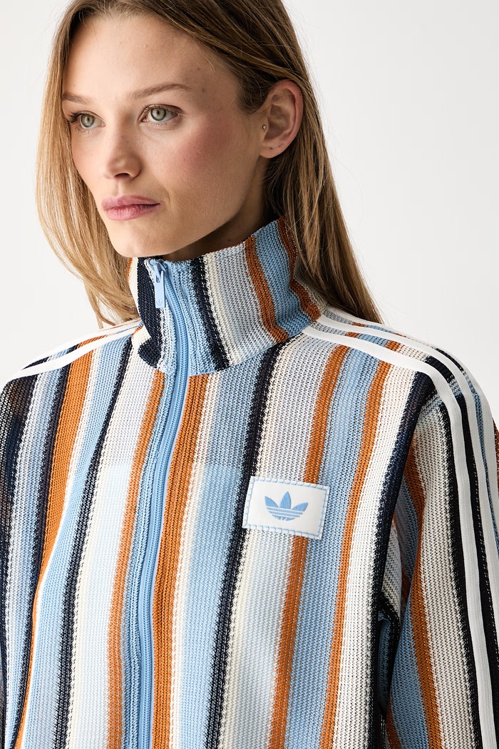 adidas Originals bluza rozpinana damska niebieski KX9473