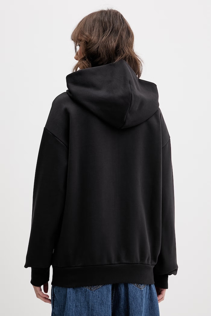 Odzież Vans bluza z kapturem damska bawełniana VN000XDNBLK1 czarny