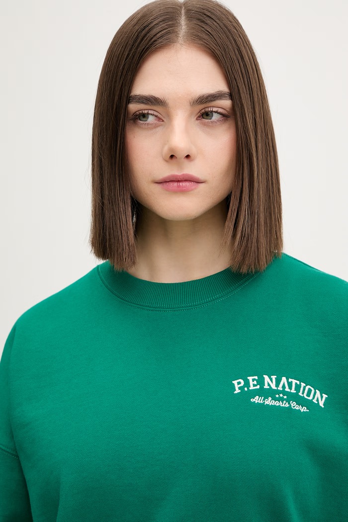 P.E Nation Melegítőfelső oversize női zöld 261F095