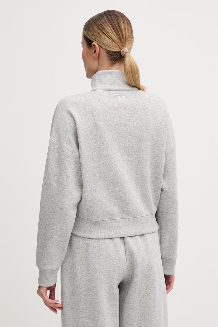 Oblečenie Dámska mikina s bavlnou Under Armour Rival Fleece 6012292 sivá