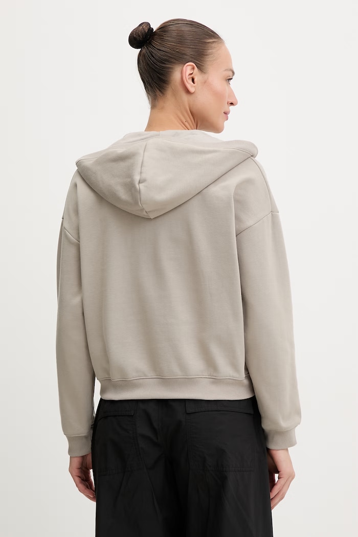 Oblečenie Under Armour mikina s kapucňou dámska Icon Fleece 6012843 béžová