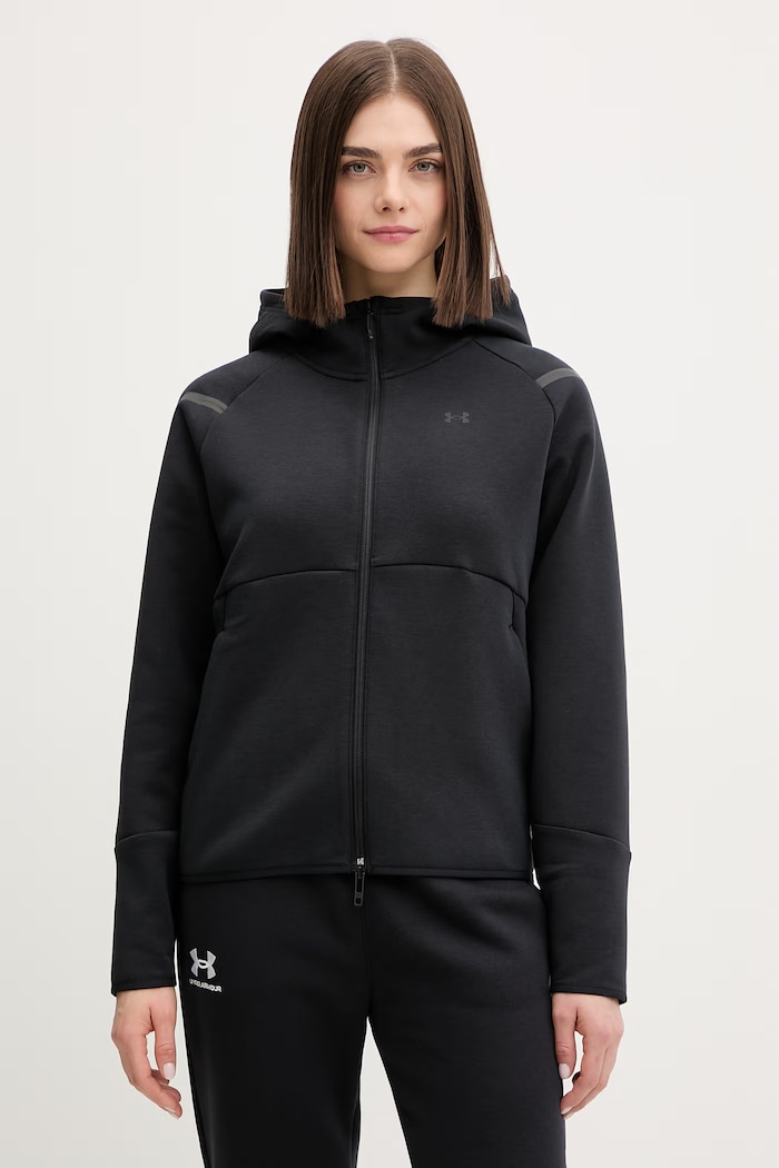 Under Armour felső Unstoppable Flc elasztánnal fekete 1379842