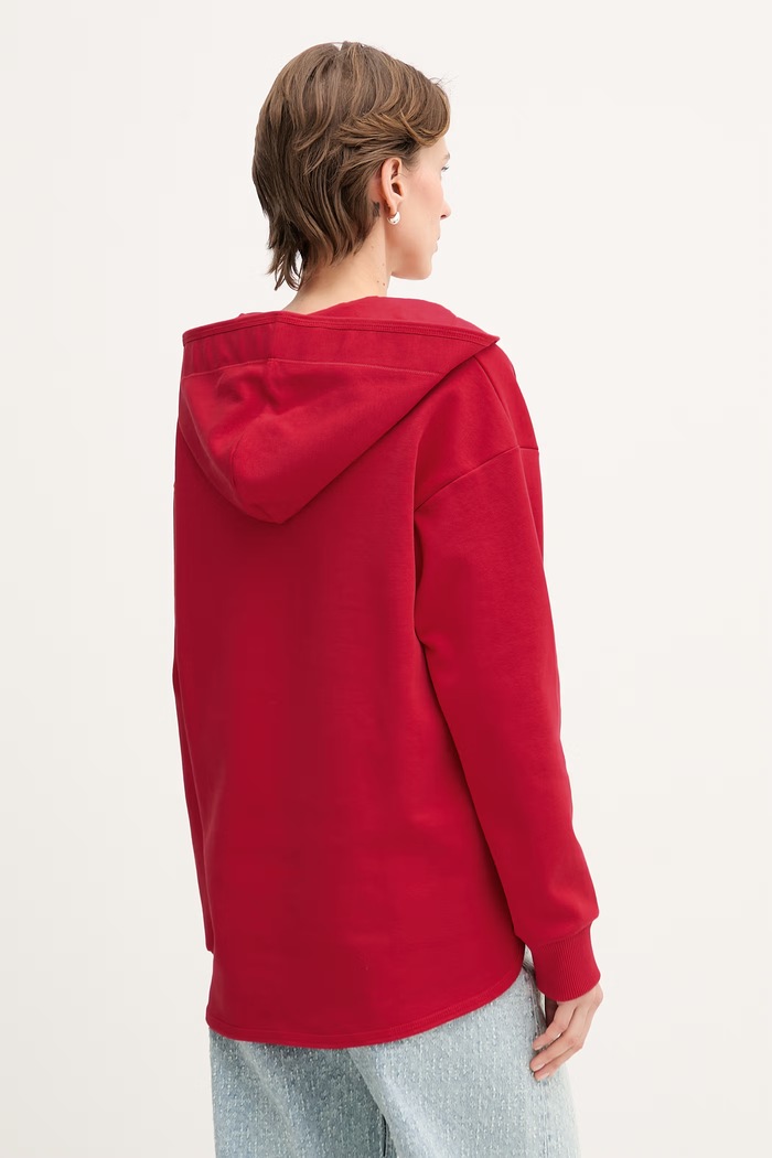 Odzież Joop! bluza damska z bawełną 30102182 czerwony
