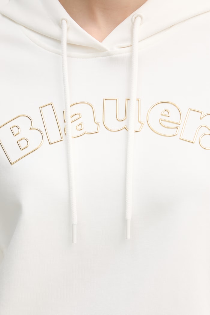 Blauer Mikina s kapucňou dámska s bavlnou FAYETTE BLDF08057 béžová