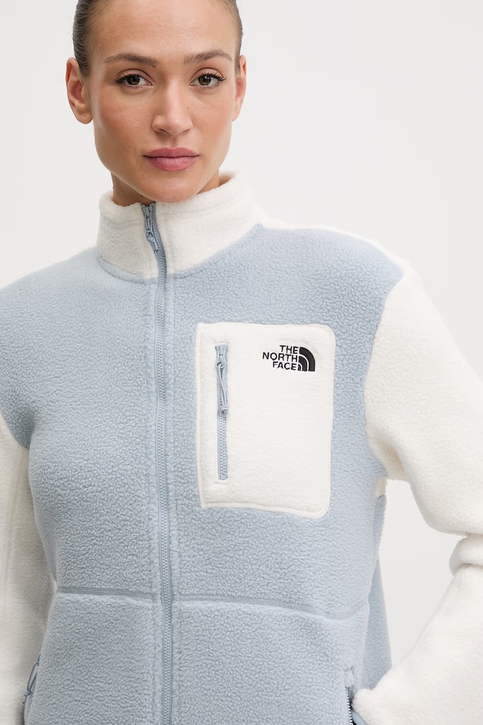 The North Face спортен суичър дамски от полар Yumiori син NF0A8E88PHD1
