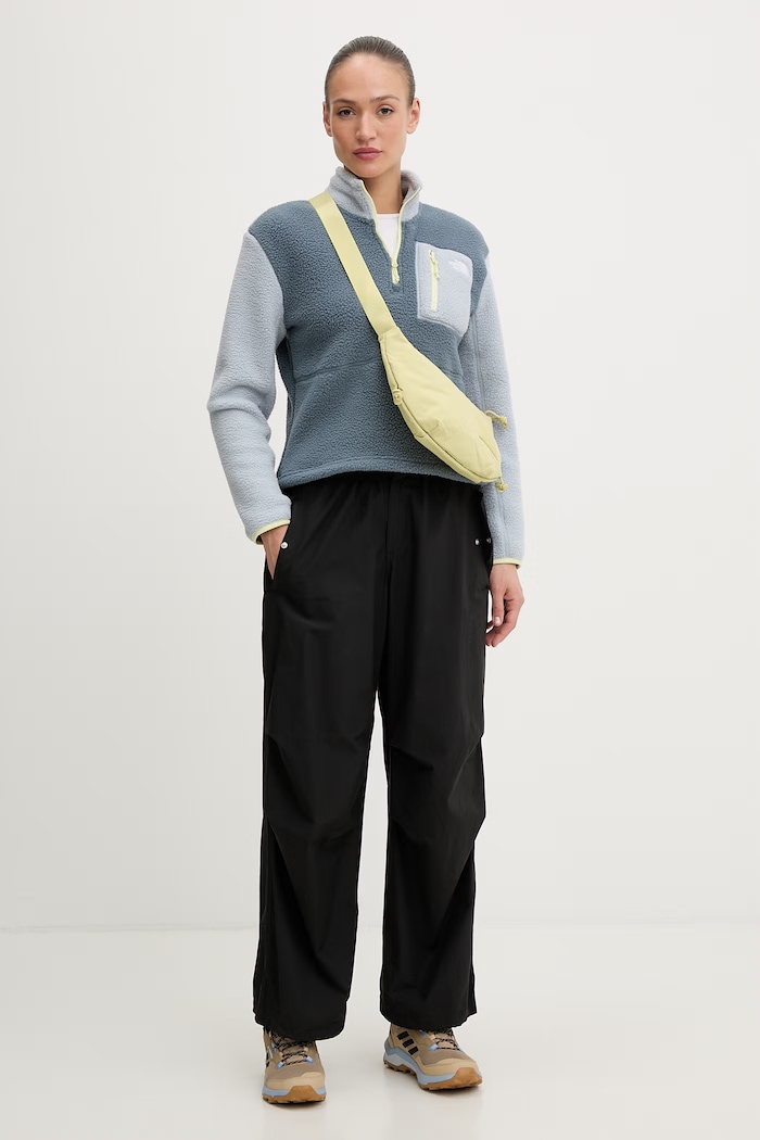 The North Face суичър дамски от полар Yumiori NF0A8E89M1I1 тъмносин SS26