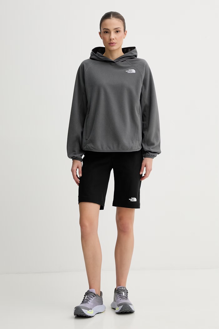 The North Face Športová mikina dámska flísová OXARA NF0A8G1ARHI1 sivá SS26