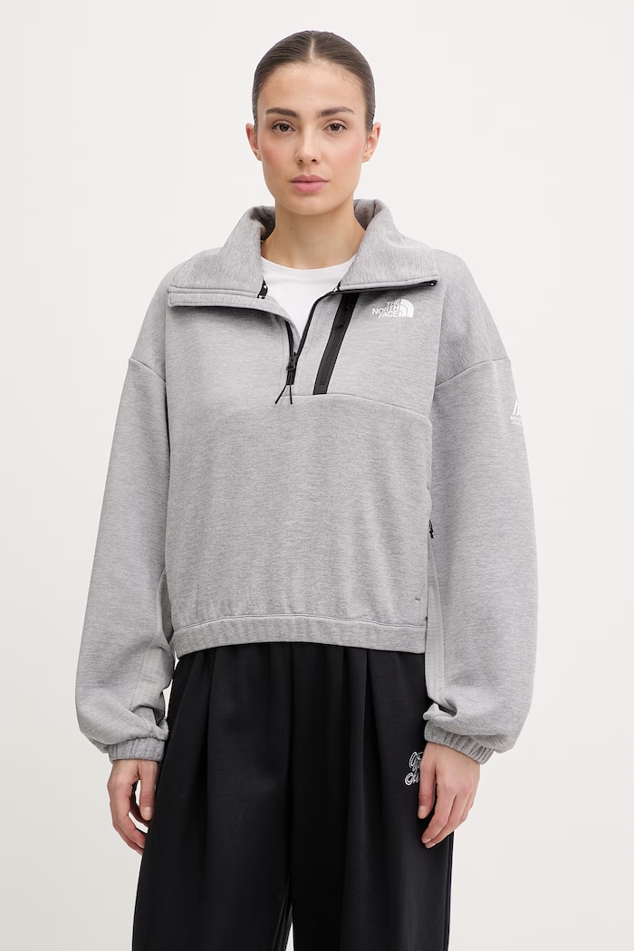 The North Face hanorac fleece pentru femei gri NF0A8BFPEB91