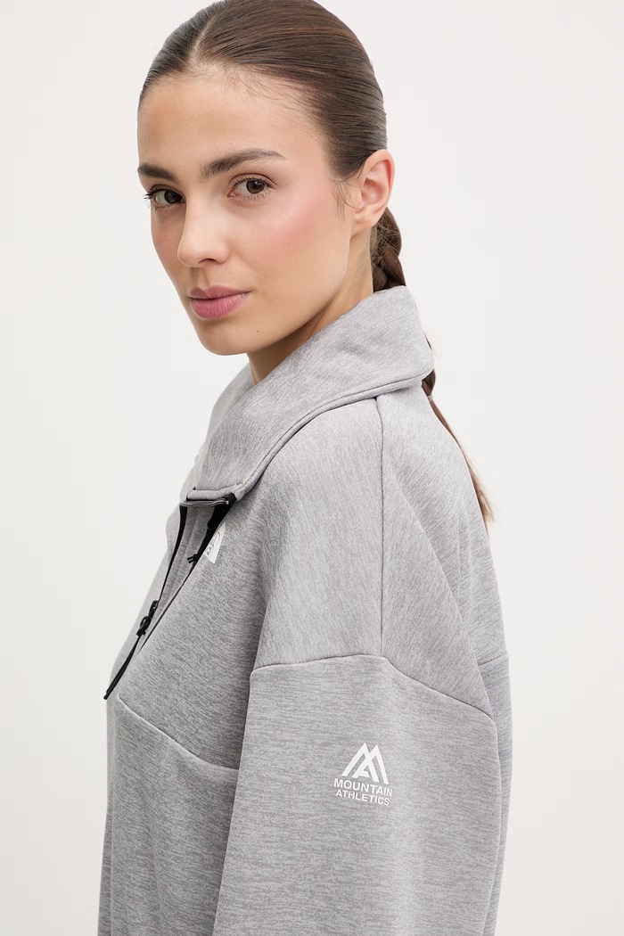 The North Face hanorac fleece pentru femei gri NF0A8BFPEB91