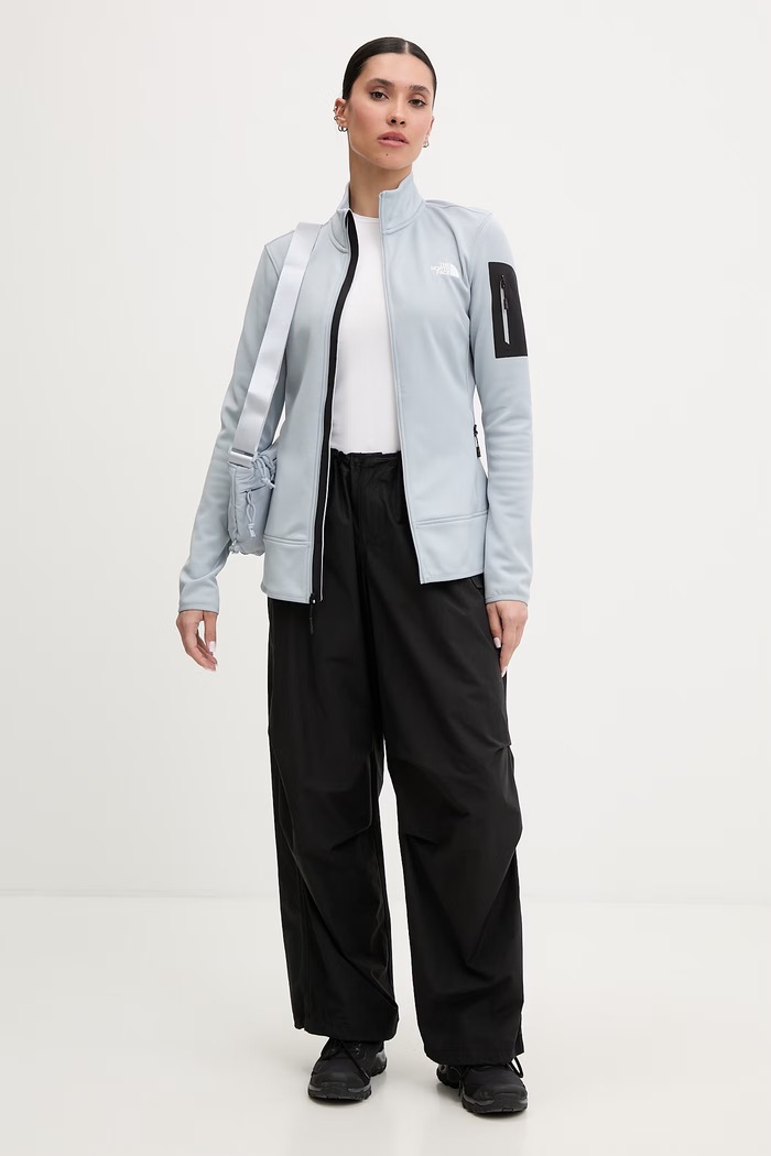 The North Face αθλητική μπλούζα γυναικεία MISTYESCAPE NF0A8BRKGG91 μπλε SS26