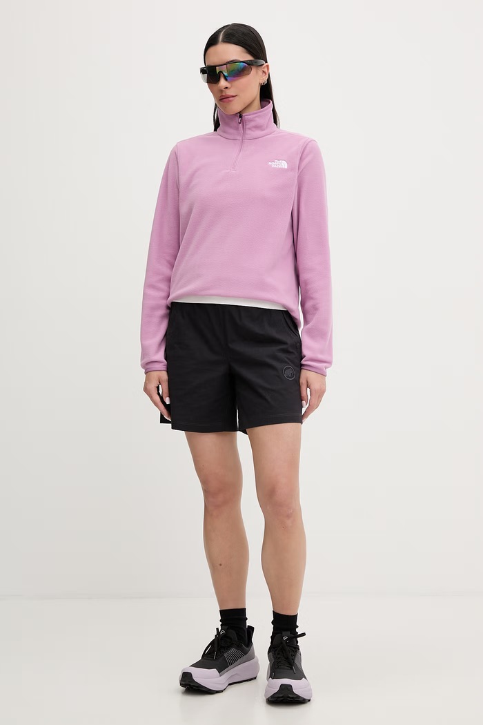 The North Face μπλούζα fleece Γυναικεία NF0A8D2JG6E1 ροζ SS26