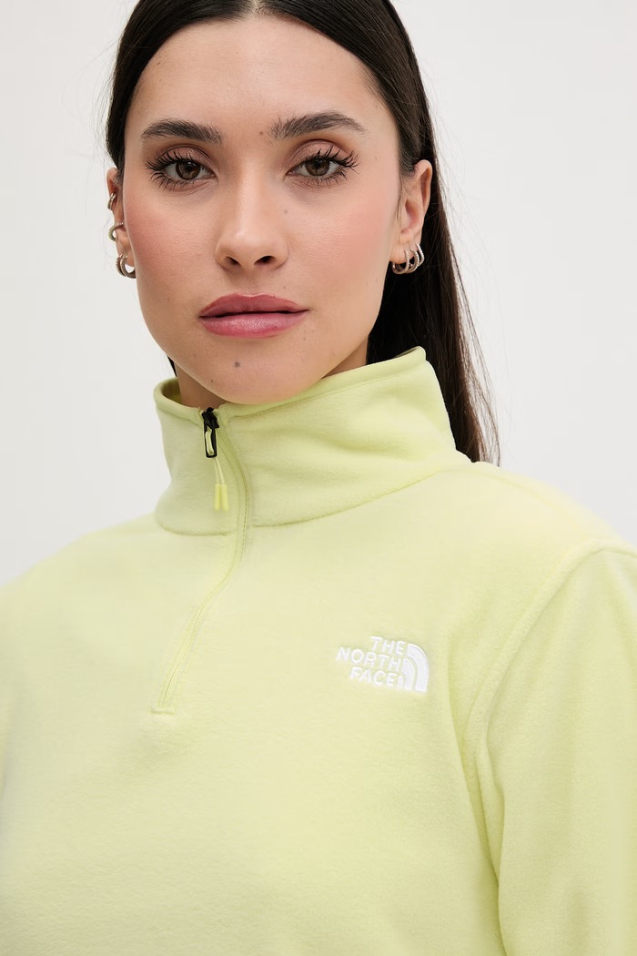 The North Face Μπλούζα fleece γυναικεία κίτρινο NF0A8D2JG6O1