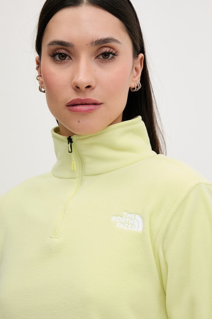 The North Face Μπλούζα fleece γυναικεία κίτρινο NF0A8D2JG6O1