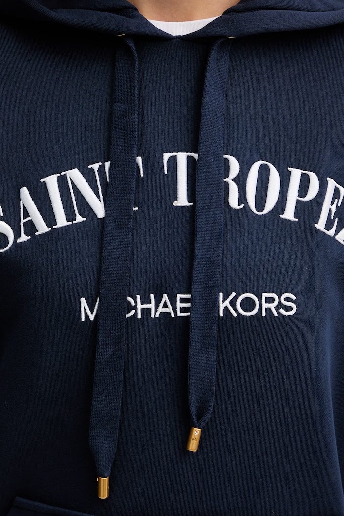 MICHAEL Michael Kors hanorac pentru femei, din bumbac MS6520W4MY bleumarin